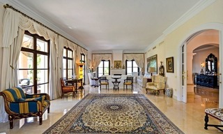 Luxury villa for sale, front line golf, in Marbella East 16