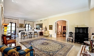 Luxury villa for sale, front line golf, in Marbella East 15