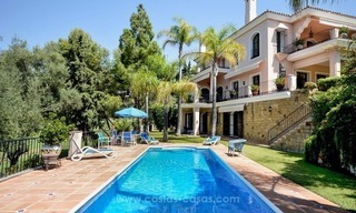 Luxury villa for sale, front line golf, in Marbella East 0