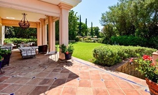 Luxury villa for sale, front line golf, in Marbella East 5