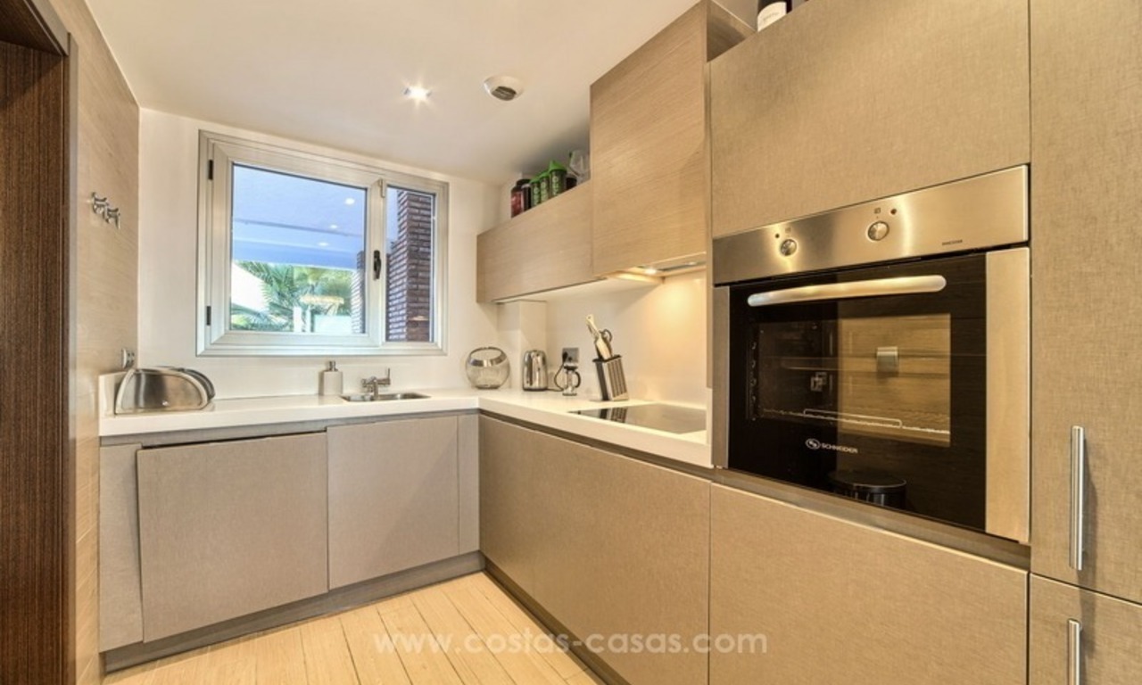 Ready to move in modern apartment for sale in Marbella - Benahavis with sea view 4