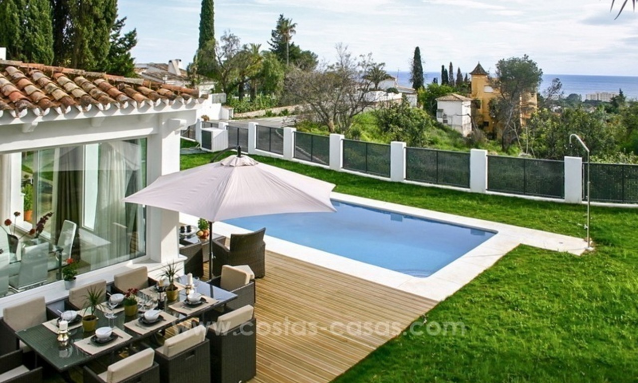 Modern contemporary villa with excellent panoramic sea views in Marbella 2