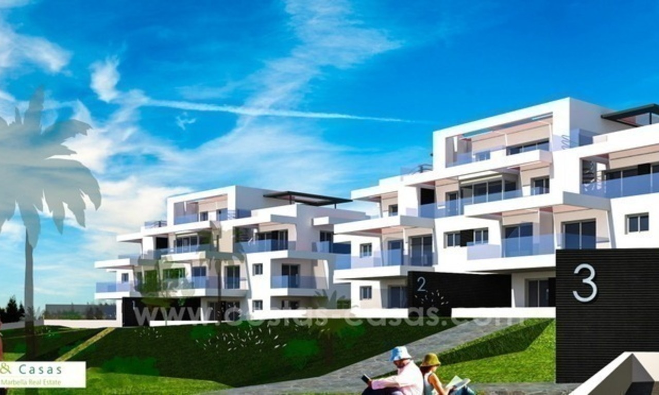 Modern, luxury, New Apartments for sale in Benahavis - Marbella 5