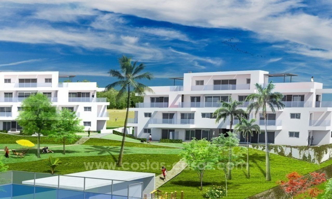 Modern, luxury, New Apartments for sale in Benahavis - Marbella 1
