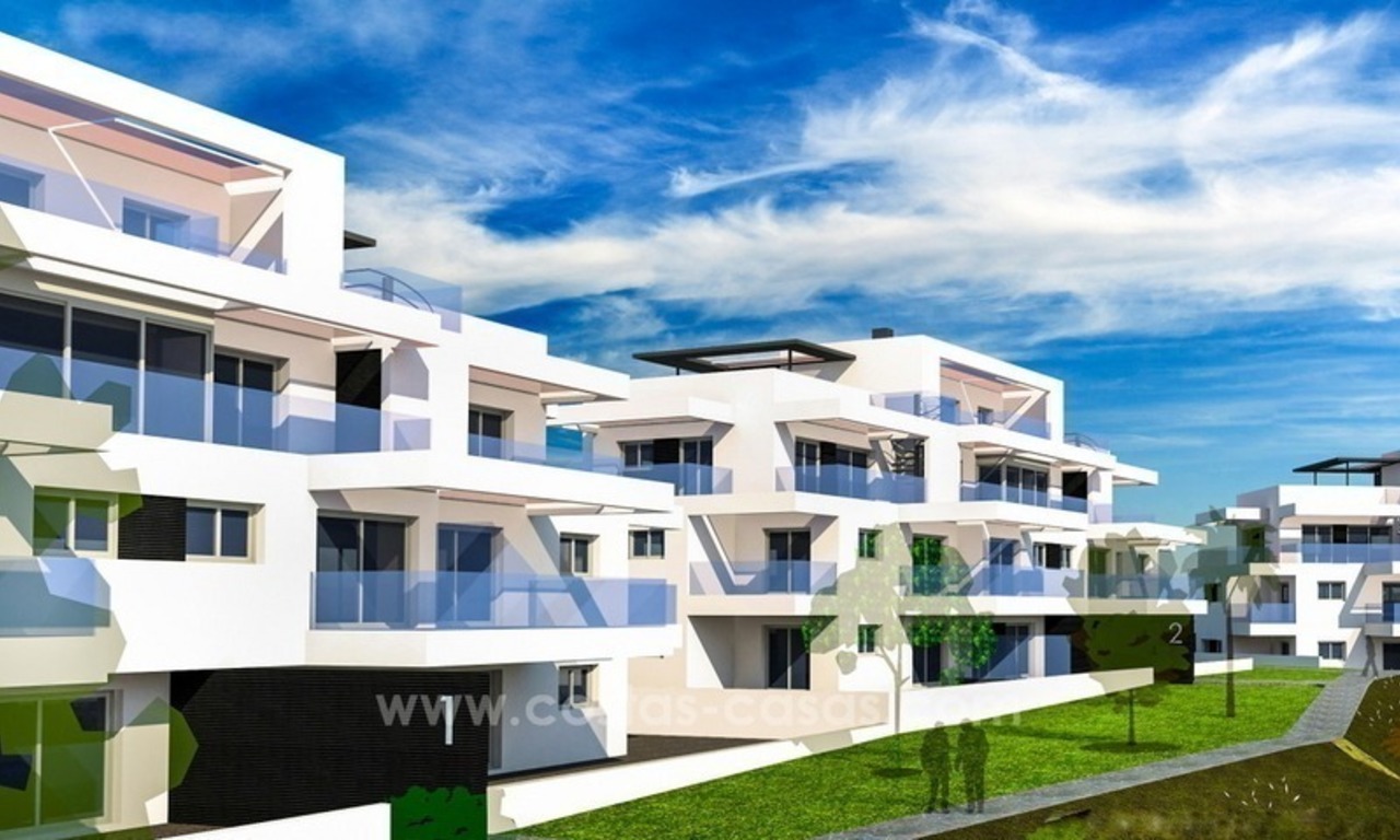 Modern, luxury, New Apartments for sale in Benahavis - Marbella 9