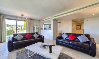 Modern luxury frontline golf ground floor apartment in a 5-star golf resort for sale in Benahavis - Marbella 5