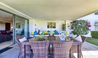 Modern luxury frontline golf ground floor apartment in a 5-star golf resort for sale in Benahavis - Marbella 2