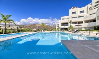 Modern luxury frontline golf ground floor apartment in a 5-star golf resort for sale in Benahavis - Marbella 15