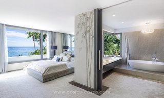 Modern Frontline beach villa for sale on the East of Marbella 14979 