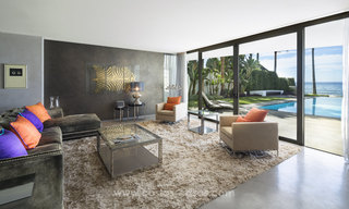 Modern Frontline beach villa for sale on the East of Marbella 14985 