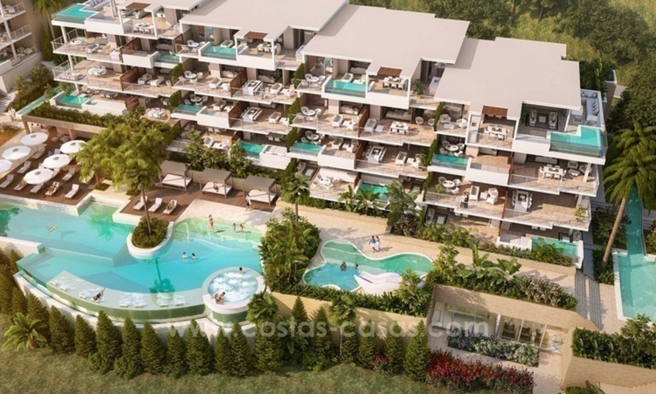 For sale in Mijas, Costa del Sol: New luxury modern villas in a resort 4
