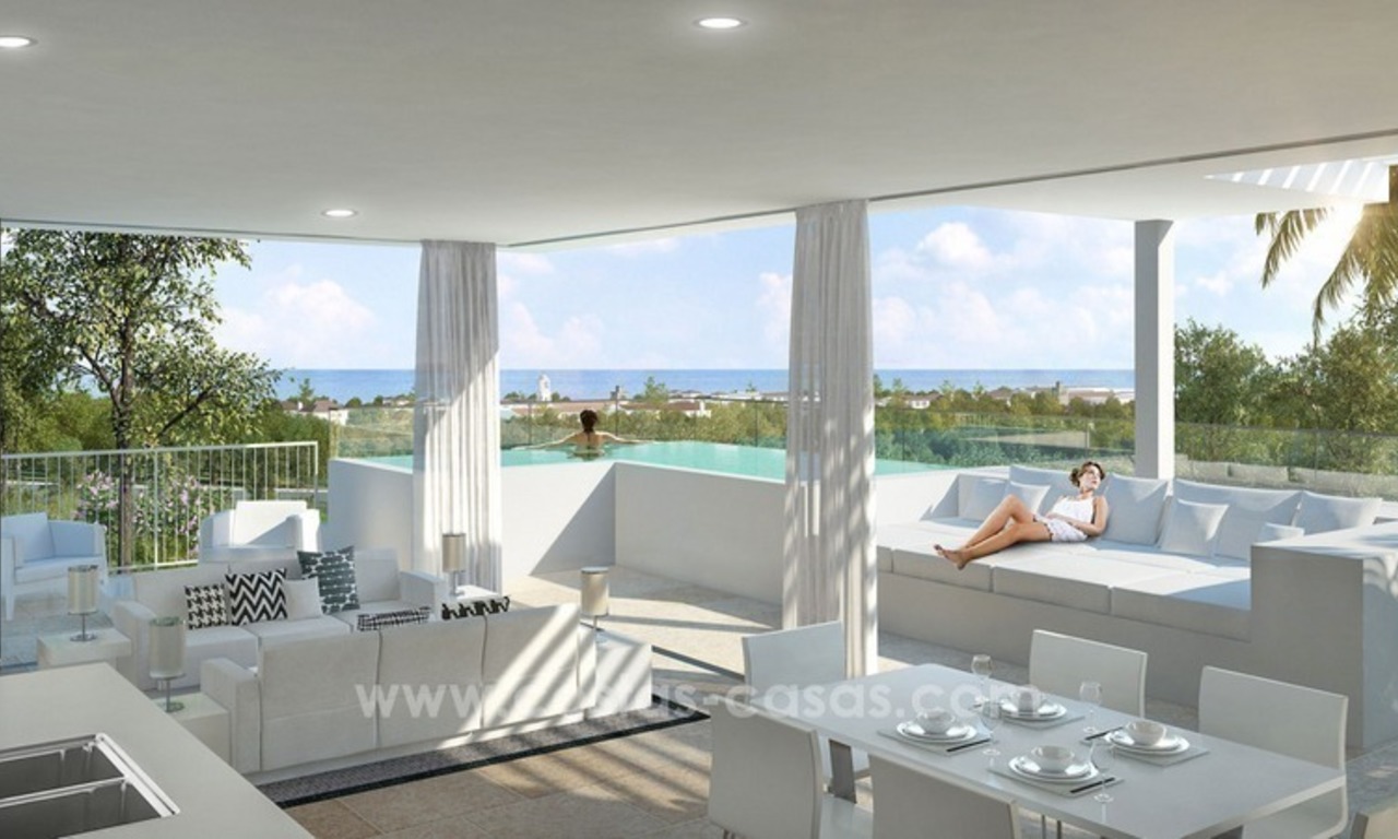 For sale in Mijas, Costa del Sol: New luxury modern villas in a resort 8