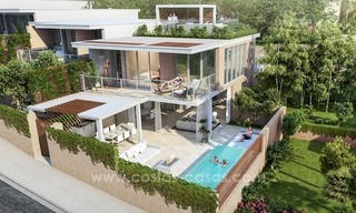 For sale in Mijas, Costa del Sol: New luxury modern villas in a resort 0