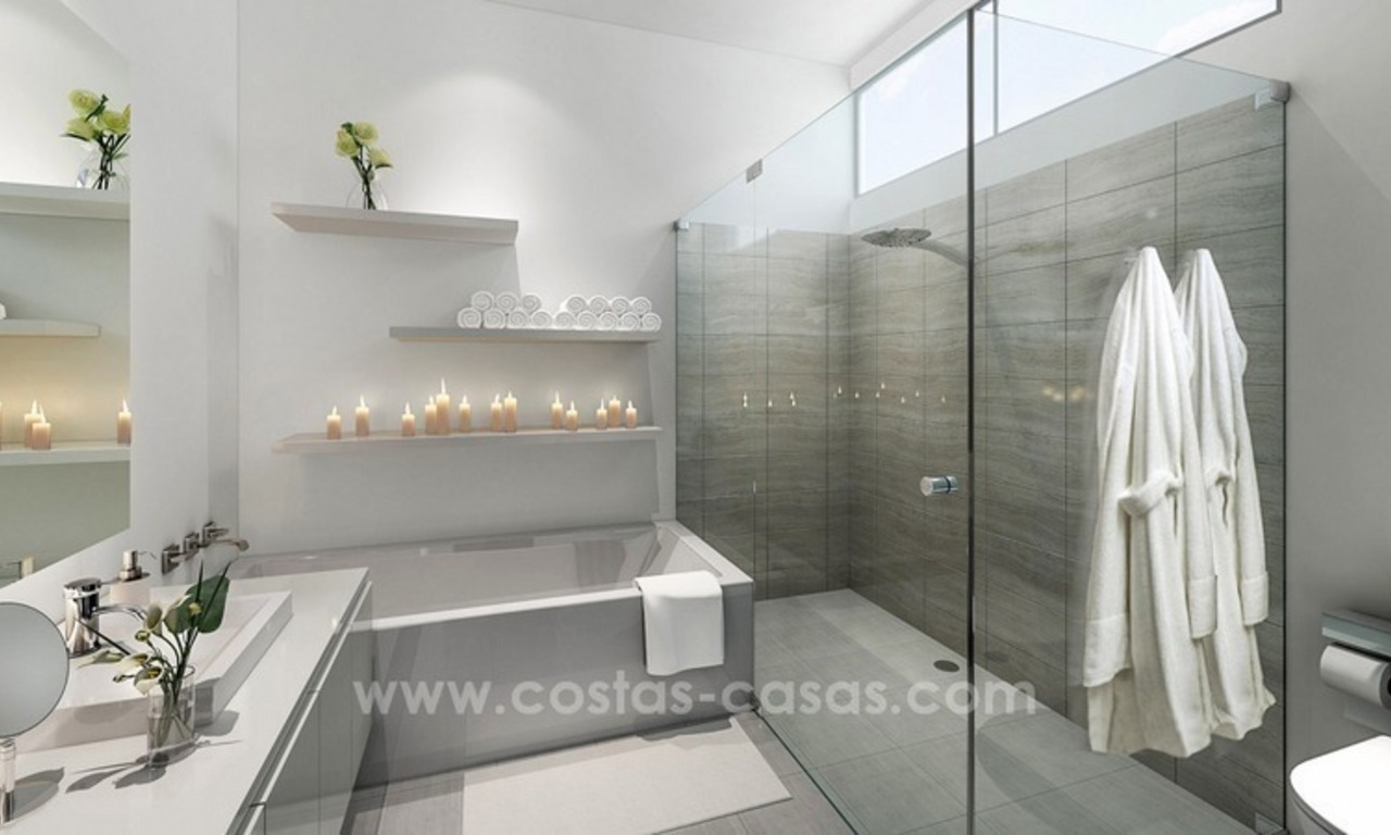 New luxury modern apartments and villas for sale in Mijas, Costa del Sol 9