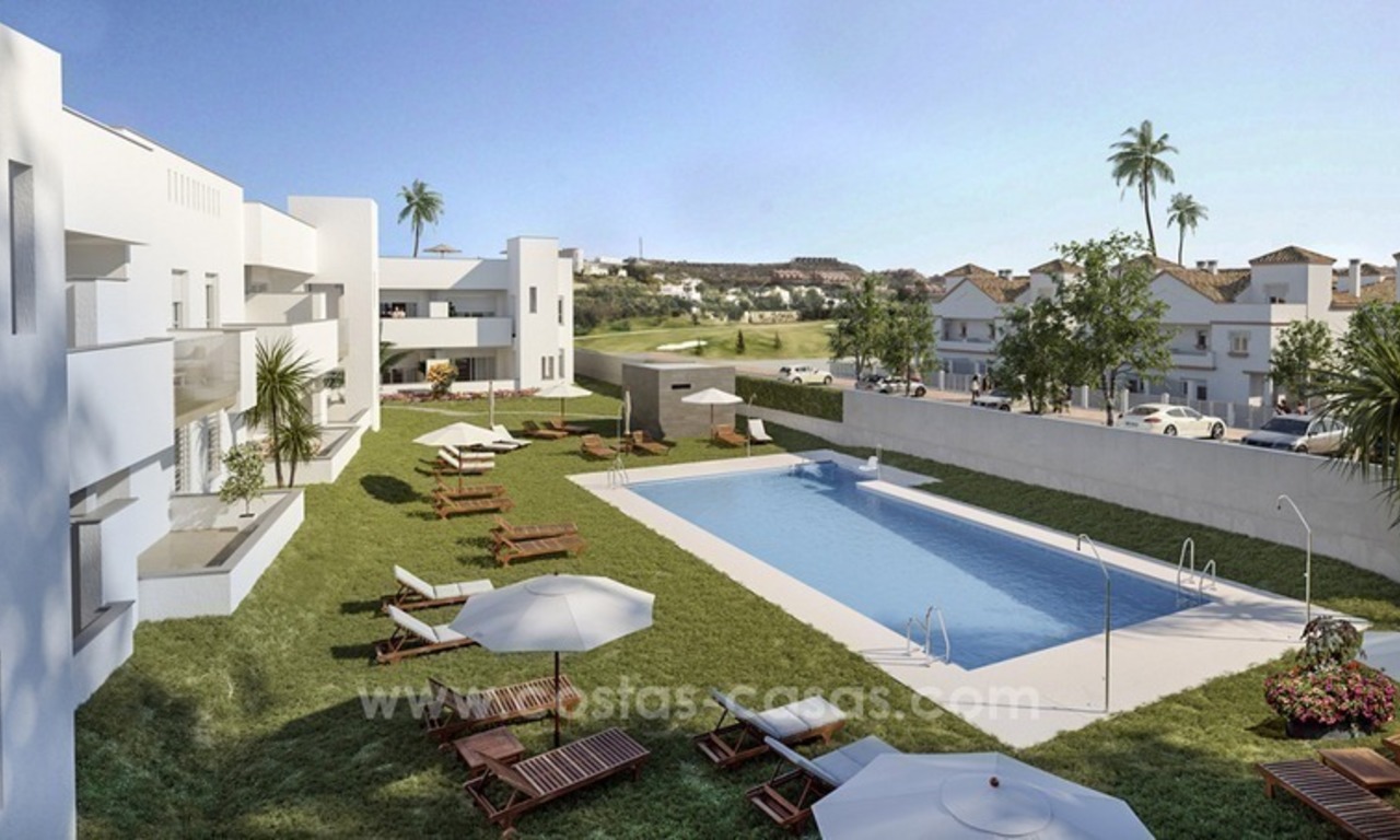 New modern 2 or 3 bedrooms apartments for sale in Nueva Andalucía, Marbella 1
