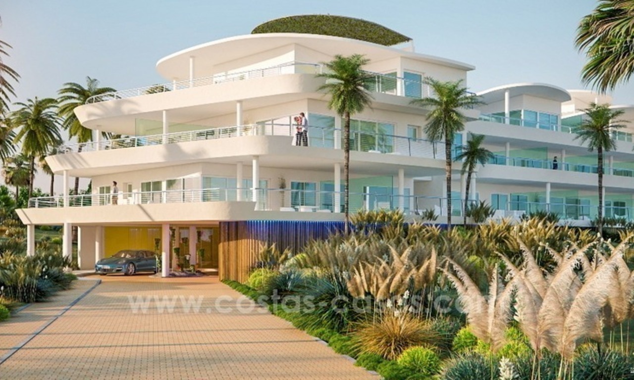 New luxury modern penthouses and apartments for sale in Benalmadena, Costa del Sol 0