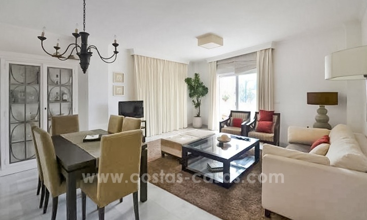 Modern beachfront apartment for sale, on the boulevard in the centre of Estepona 24