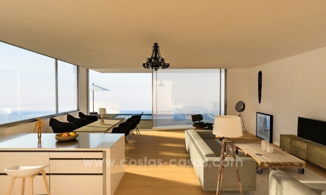 New modern luxury beachside villa for sale in Marbella East 3