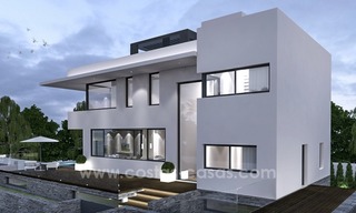 New modern luxury beachside villa for sale in Marbella East 1
