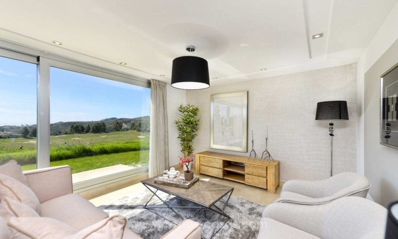 New luxury modern apartments for sale in Mijas golf resort, Costa del sol 10
