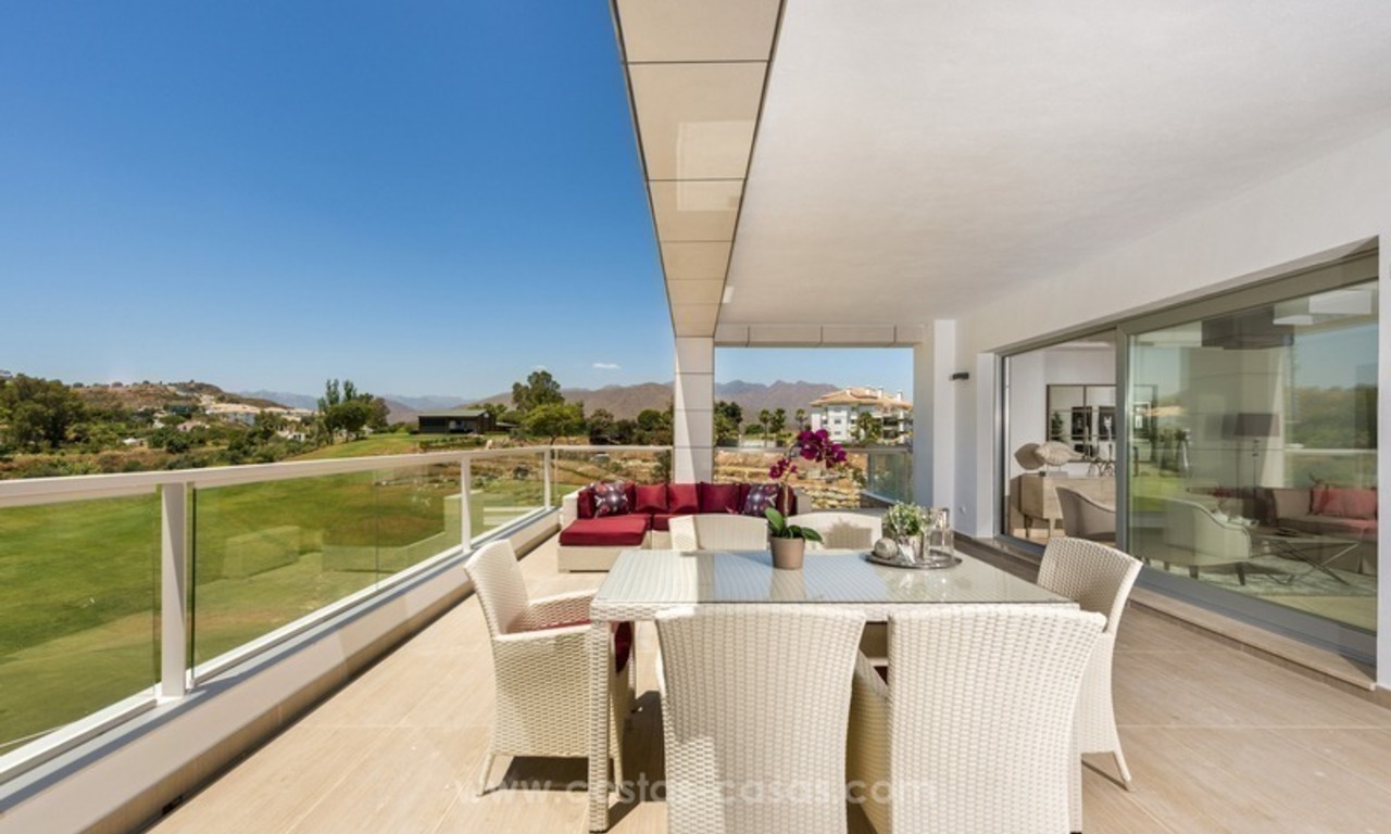 New luxury modern apartments for sale in Mijas golf resort, Costa del sol 14