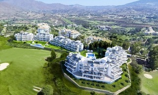 New luxury modern apartments for sale in Mijas golf resort, Costa del sol 1