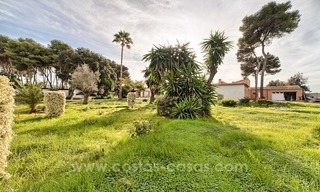 Beachfront plot with Villa Building Project for sale on the New Golden Mile, Marbella - Estepona 6