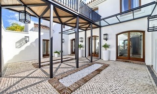 Modern renovated frontline golf villa for sale in Benahavis - Marbella 10
