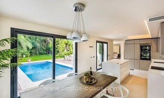 Completely refurbished contemporary style villa for sale in Nueva Andalucía, Marbella 4