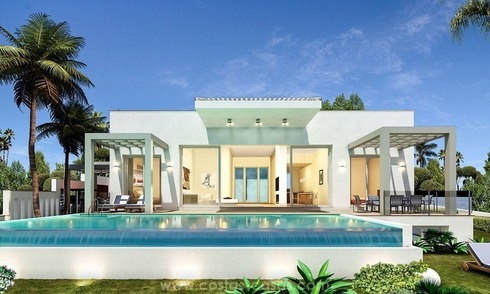 Luxury new modern villa for sale in Nueva Andalucía, Marbella 