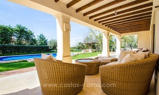 Modern Andalusian style luxury villa for sale on the Golden Mile, Marbella 34
