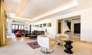 Modern Andalusian style luxury villa for sale on the Golden Mile, Marbella 6