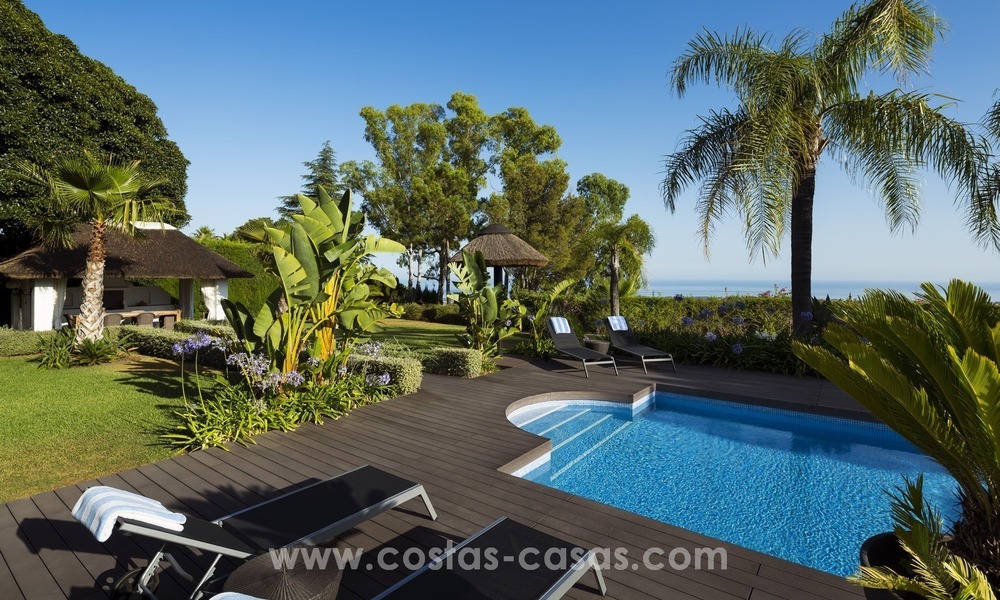 Marbella - Benahavis for Sale: Ultimate Panoramic Sea Views and Fully Refurbished Villa 433