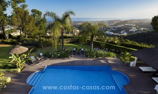 Marbella - Benahavis for Sale: Ultimate Panoramic Sea Views and Fully Refurbished Villa 435 