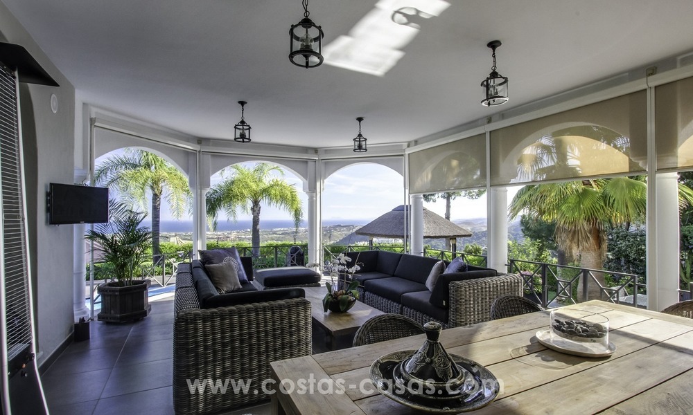 Marbella - Benahavis for Sale: Ultimate Panoramic Sea Views and Fully Refurbished Villa 418