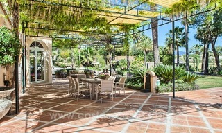 Exclusive frontline golf villa for sale, first line Golf, Nueva Andalucia, Marbella 7