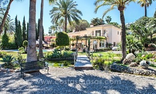 Exclusive frontline golf villa for sale, first line Golf, Nueva Andalucia, Marbella 1