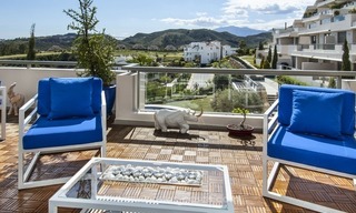 For Sale in the Marbella - Benahavís Area: Large Modern, Luxury Golf Apartment 9