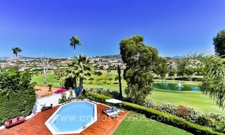 Brand-new contemporary frontline golf villa for sale in Nueva Andalucía, Marbella 2