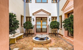 Elegant luxurious traditional style villa for sale in Sierra Blanca, the Golden Mile, Marbella 6