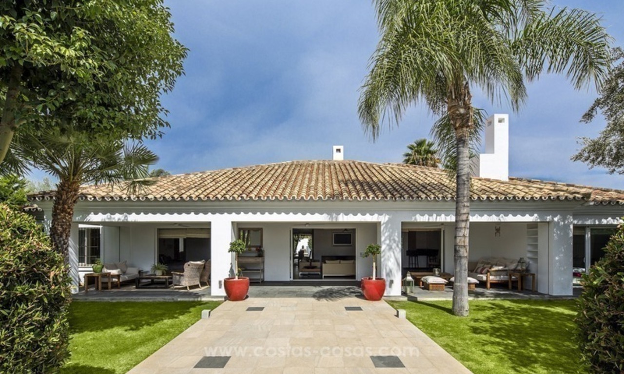 Front Line Golf Designer Villa for sale in Nueva Andalucia, Marbella 1