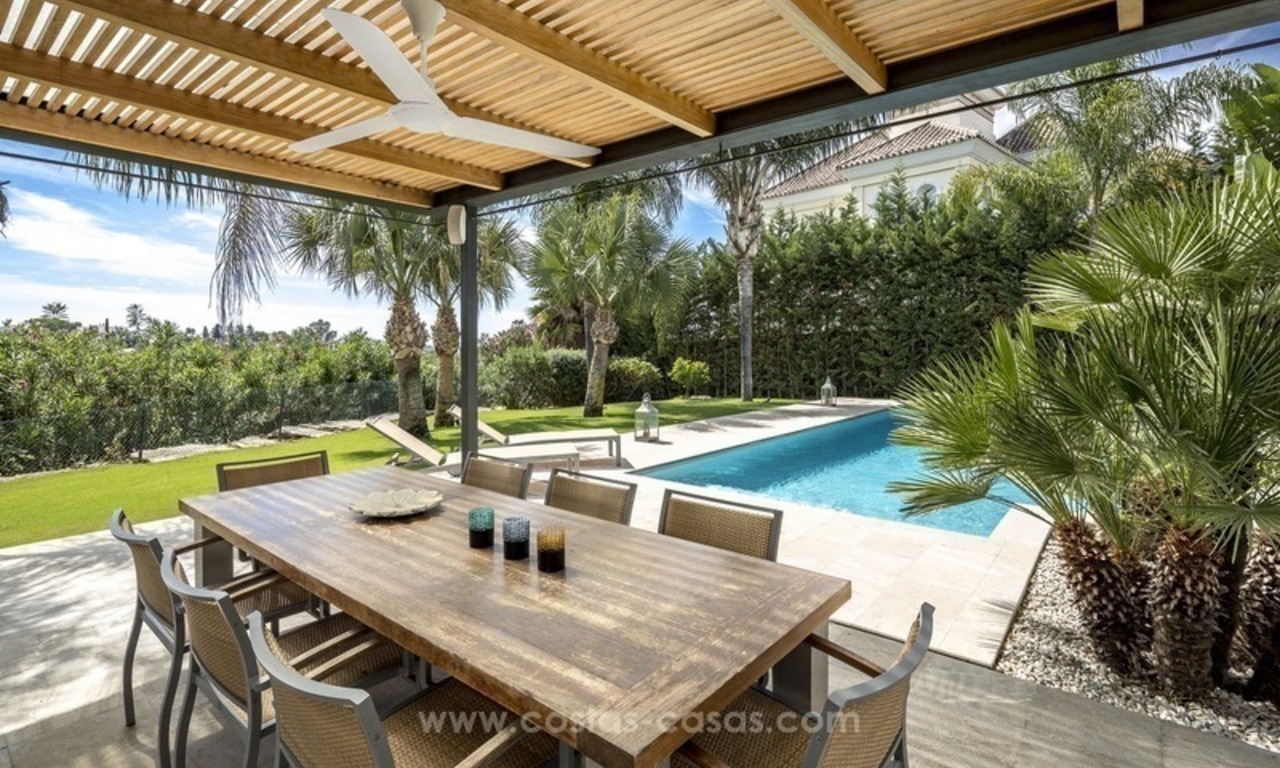 Front Line Golf Designer Villa for sale in Nueva Andalucia, Marbella 2