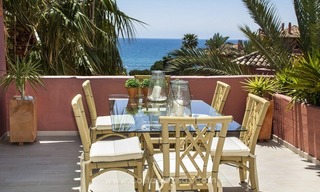 Luxury beachfront penthouse apartment for sale on the New Golden Mile between Marbella and Estepona 11