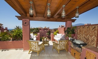 Luxury beachfront penthouse apartment for sale on the New Golden Mile between Marbella and Estepona 5
