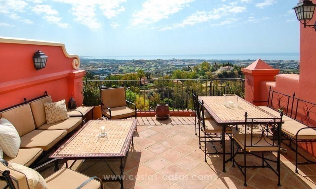 Panoramic Sea View 3 Bed Penthouse Apartment for Sale in Marbella - Benahavis 0