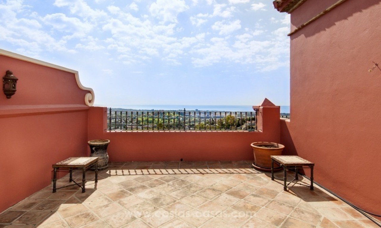 Panoramic Sea View 3 Bed Penthouse Apartment for Sale in Marbella - Benahavis 12
