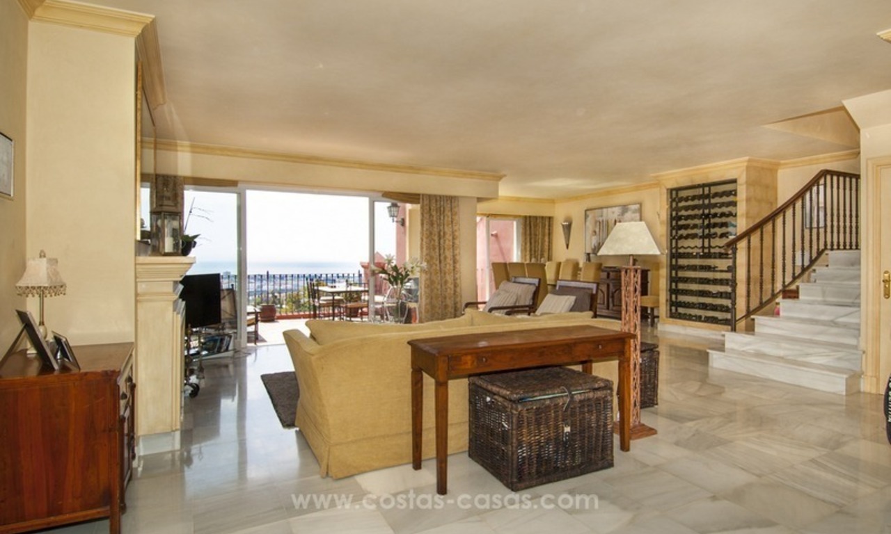 Panoramic Sea View 3 Bed Penthouse Apartment for Sale in Marbella - Benahavis 4