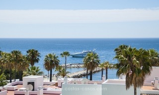 Front Line Beach Puerto Banus for Sale in Playas del Duque: Totally Refurbished Super Luxury Sea View Apartment 4