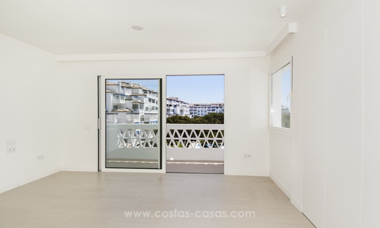 Front Line Beach Puerto Banus for Sale in Playas del Duque: Totally Refurbished Super Luxury Sea View Apartment 30