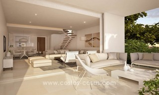 Luxury modern new townhouses for sale in East Marbella 9